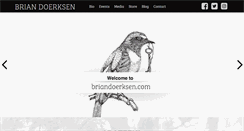 Desktop Screenshot of briandoerksen.com