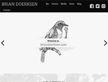 Tablet Screenshot of briandoerksen.com